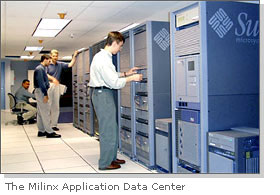 Milinx Hosted DataCenter Architecture